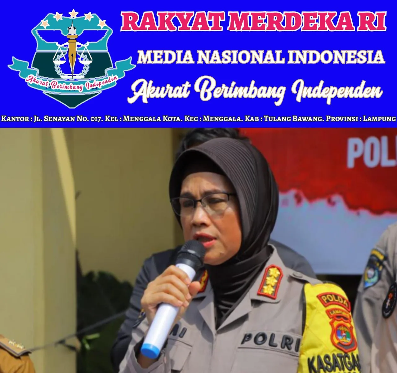 Komitmen Polda Lampung Transparan dan Akuntabel. Tidak Ada Penolakan Laporan Dari Masyarakat