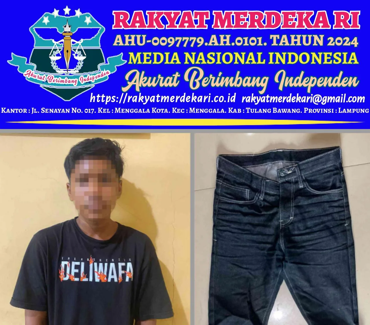 Polres Tulang Bawang Barat Amankan Pelaku Pencabulan Dibawah Umur