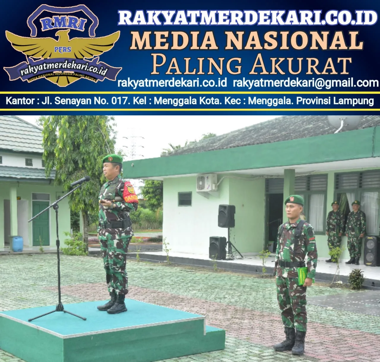 Dandim 0426 TB Bacakan Amanat Presiden Republik Indonesia Dalam Upacara Peringatan Hari Bela Negara Ke-76 TA. 2024