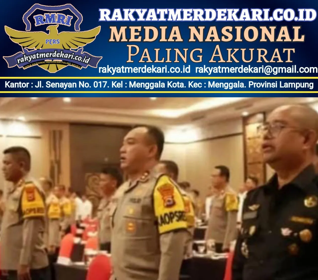 Kapolres Pelabuhan Makassar Hadiri Rapat Koordinasi Lintas Sektoral Operasi Lilin 2024