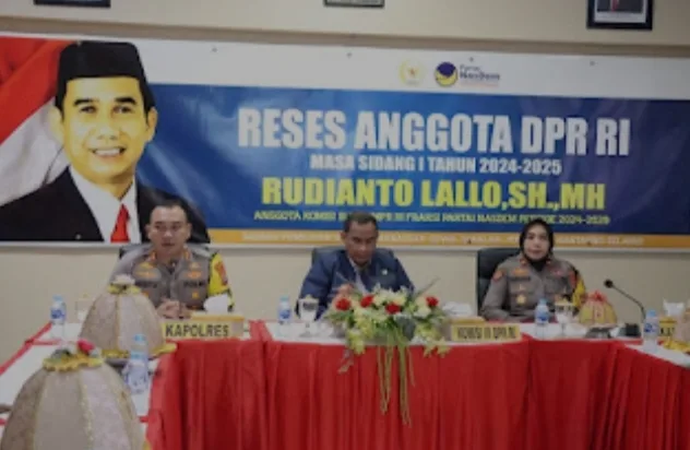 Sulsel -- Polres Pelabuhan Makassar menerima kunjungan kerja reses Anggota Komisi III DPR RI