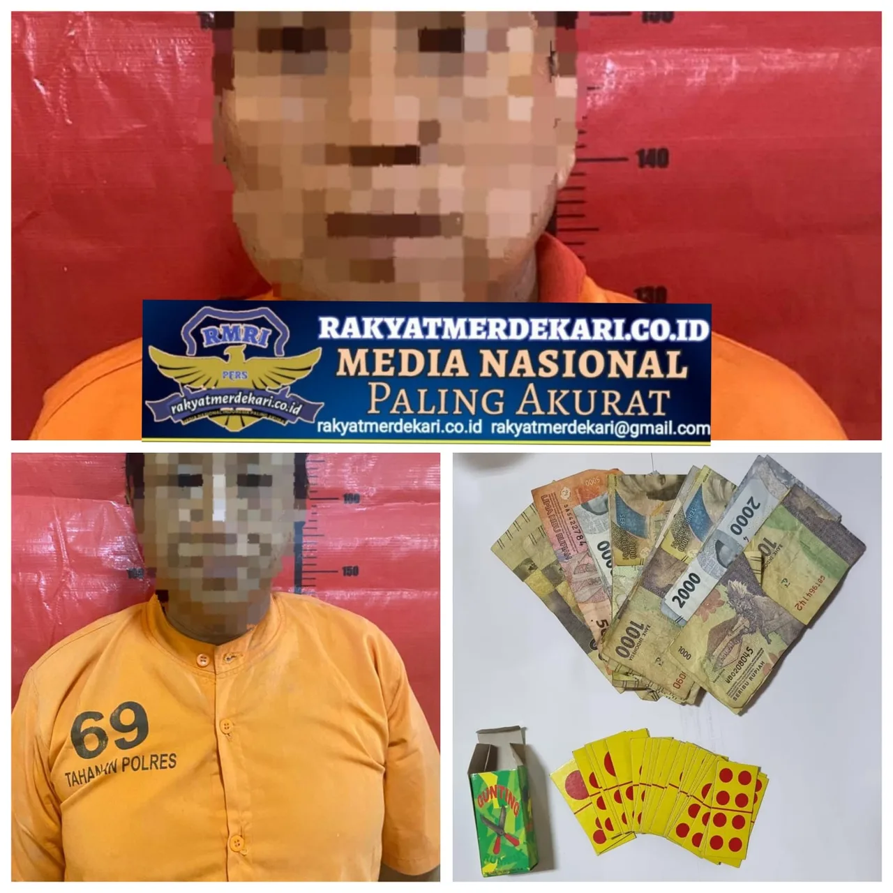Ungkap Judi Domino, Satreskrim Polres Sumenep Amankan Dua Warga Kalianget