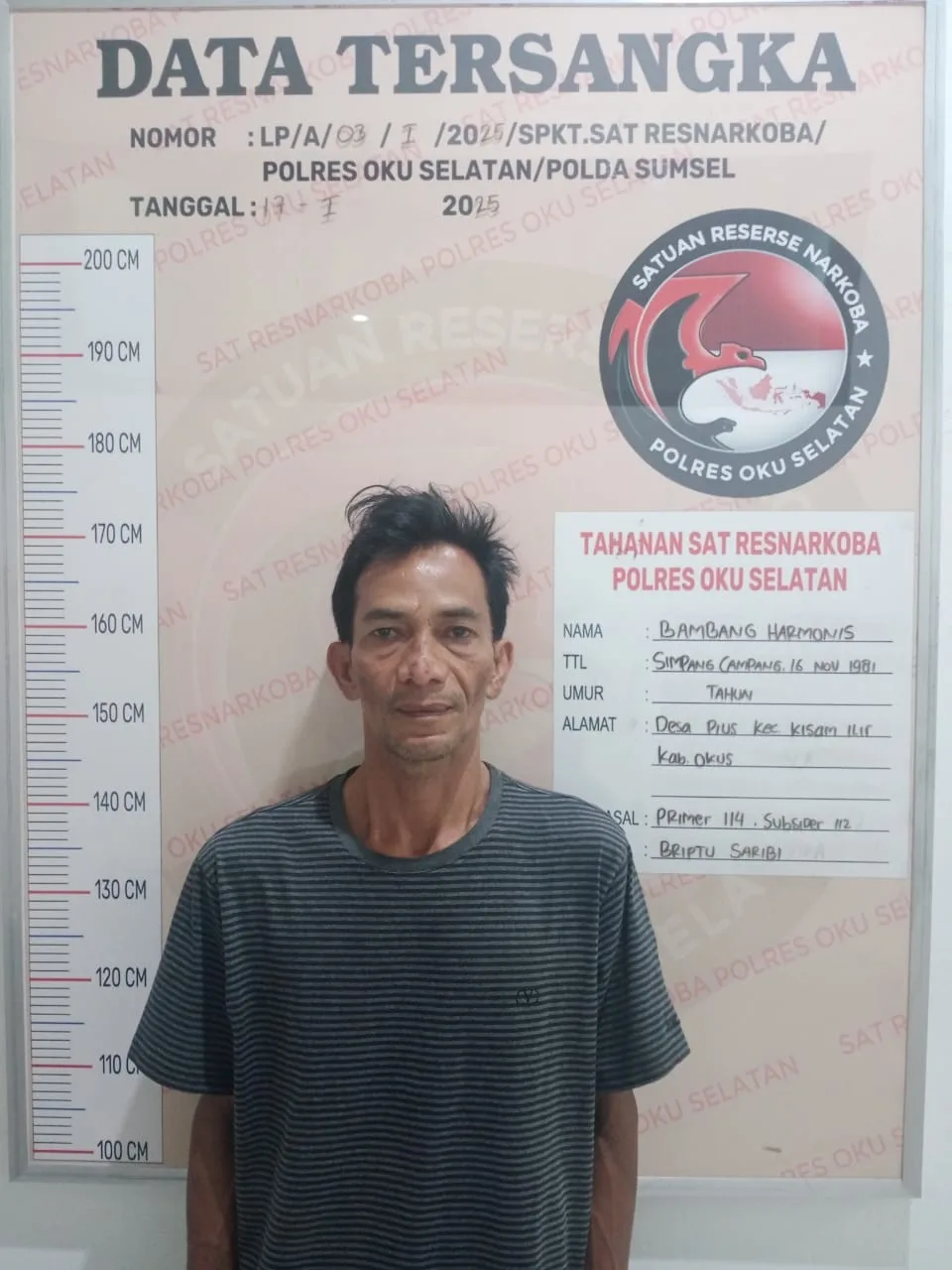 Polres Oku Selatan Berhasil Bekuk Dua Pengendara Sabu