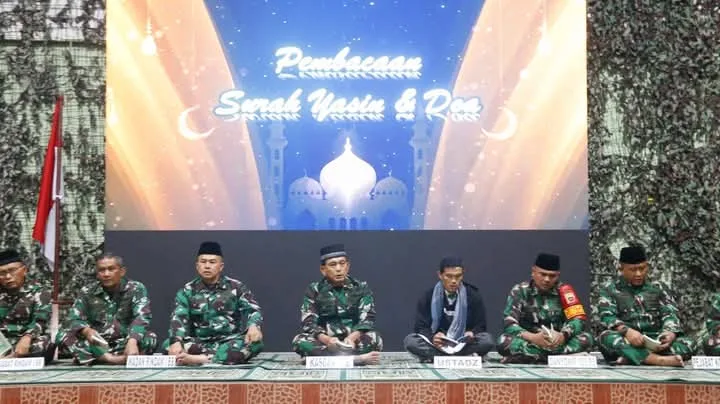 Kasdam I/BB Hadiri Doa Bersama Penutupan Latihan Proglatsiapops Satgas Pamtas RI-PNG Mobile Yonif 100/PS TA. 2025