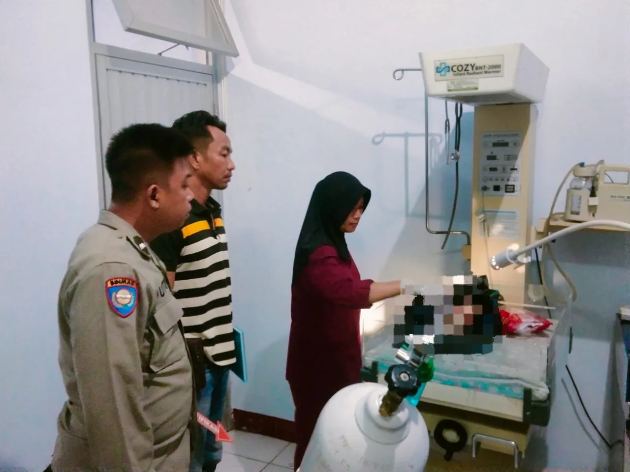 Polres Loteng Amankan Terduga Pelaku Pembuangan Bayi Di Kopang