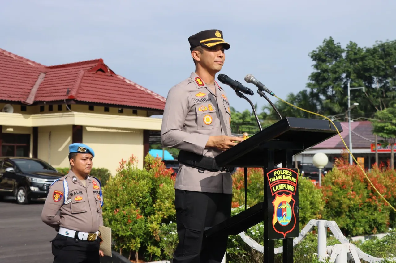 Polres Tulang Bawang Gelar Operasi Keselamatan Krakatau 2025, Catat Tanggal Dan Sasaran Utamanya