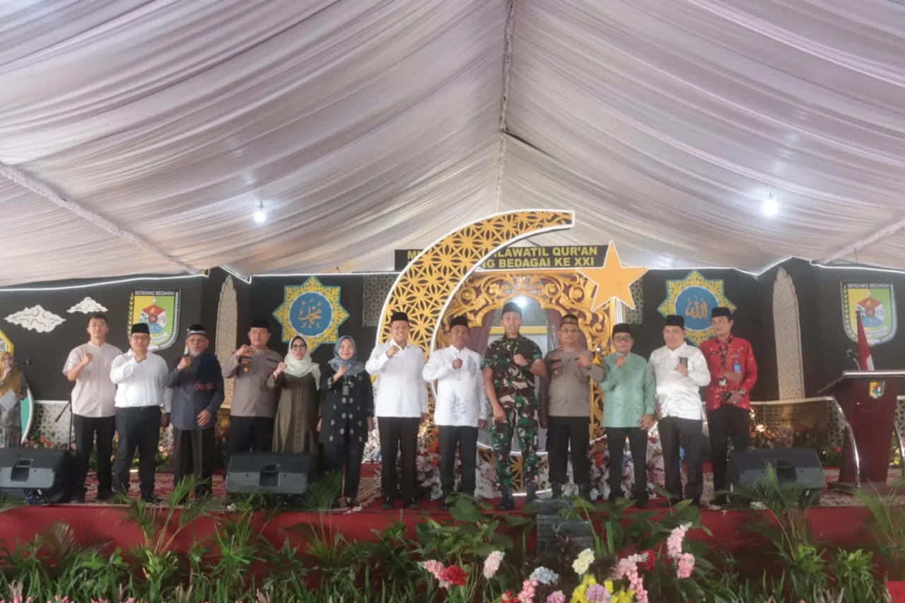 MTQH ke-XXI Di Masjid Agung Sergai, Bupati H. Darma Wijaya Dalam Kata Sambutannya, Menekankan