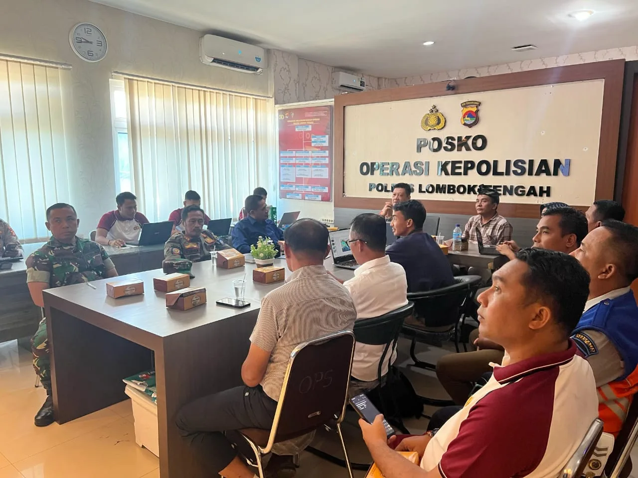 Polres Loteng Gelar Rakor Kesiapan Pengamanan Festival Bau Nyale 2025