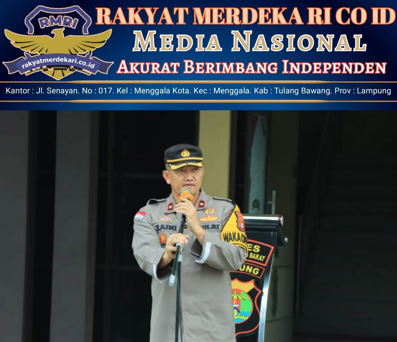 Tingkatkan Kemampuan, Polres Tulang Bawang Barat Giatkan latihan Perdaspol