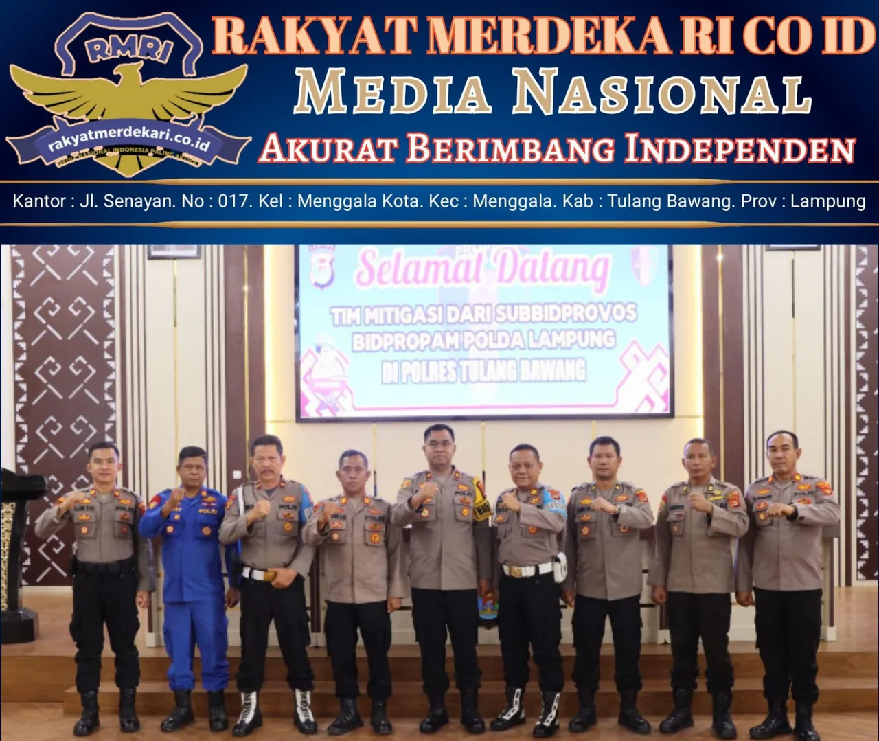 Propam Polda Lampung Lakukan Mitigasi di Polres Tulang Bawang, Kompol David Paparkan Tujuannya