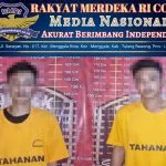 Polsek Dente Teladas Tangkap Dua Pelaku Curanmor Bersenpi Ilegal