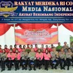 Wujudkan Ketahanan Pangan, Kapolres Tulang Bawang Barat Ikuti Kegiatan Launching Penguatan Program Pekarangan Pangan Lestari