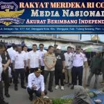 Menjelang Bulan Suci Ramadhan Pabung Menghadiri Monitoring Kondisi Pangan Di Kabupaten Tulang Bawang