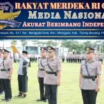 Polres Tulang Bawang Gelar Upacara Sertijab Satu Kasat dan Dua Kapolsek, Berikut Daftar Namanya