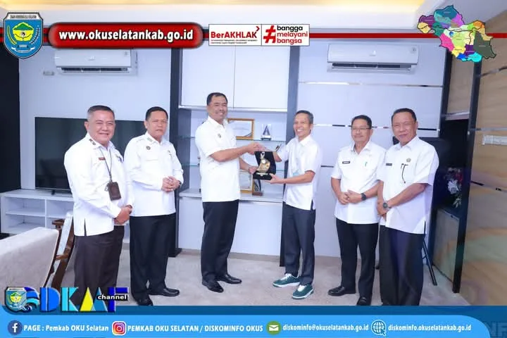 Bupati Oku Selatan Sambut Baik Audiensi Kepala BPJS Ketenagakerjaan Oku Raya Di Kabupaten Oku Selatan