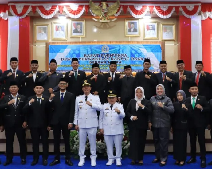 Pidato Perdana Bupati Dedi irawan Dalam Rapat