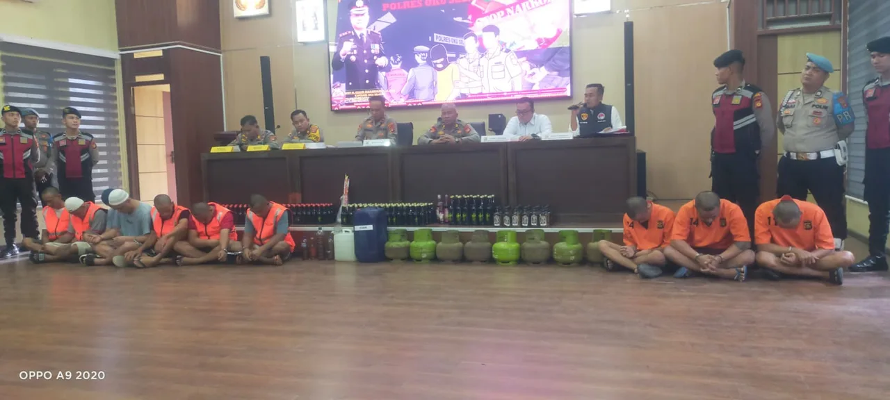 Kegiatan Operasi Penyakit Masyarakat (Pekat) Musi 2025 Jajaran Polres Oku Selatan, Polda Sumsel Berhasil Ungkap Berbagai Kasus