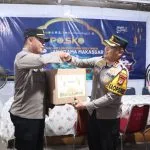 Kapolres dan Bhayangkari Polres Pelabuhan Makassar Beri Semangat Personel Ops Ketupat 2025