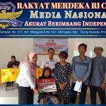 Kampung Lebuh Dalam Bagikan BLTDD Kepada 6 KPM Januari sampai Juni Tahun 2025. Sebesar Rp 1.800.000.