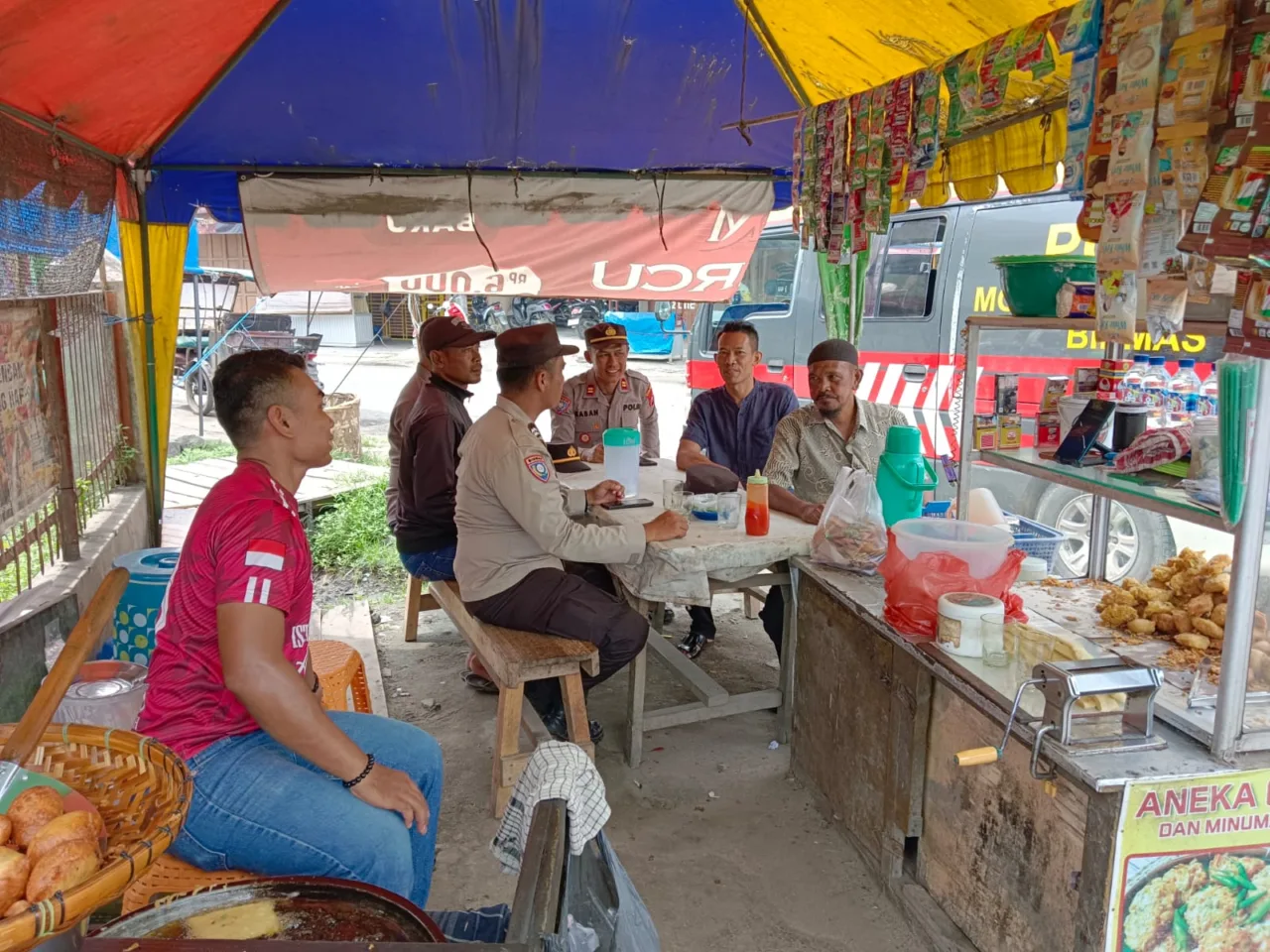 Cegah Aksi Premanisme, Sat Binmas Polres Sergai Himbau Dan Ajak Masyarakat Jaga Kondusifitas Sekitar