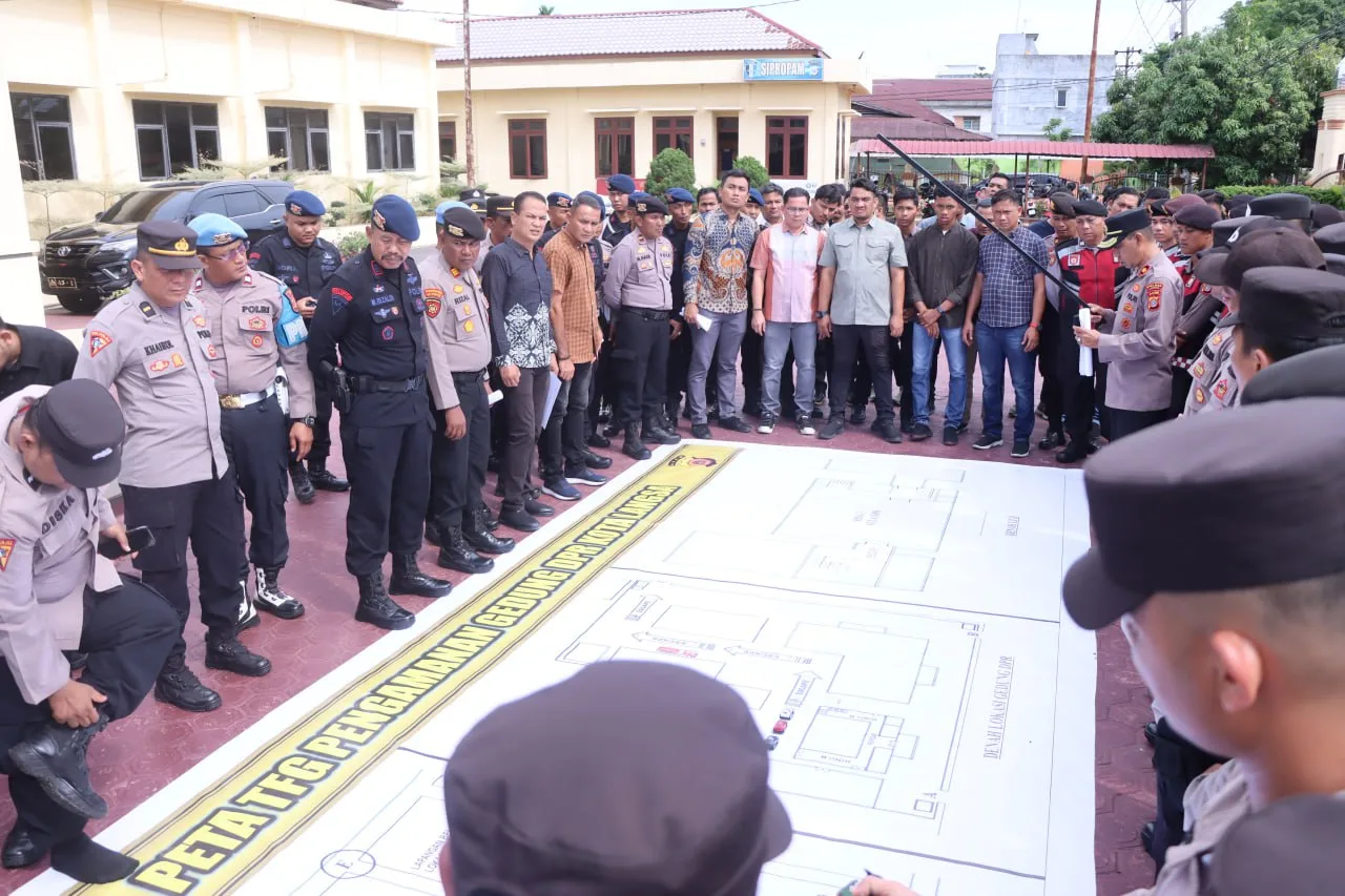 Polres Langsa Kerahkan 153 Personel Amankan Pelantikan Wali Kota-Wakil Wali Kota