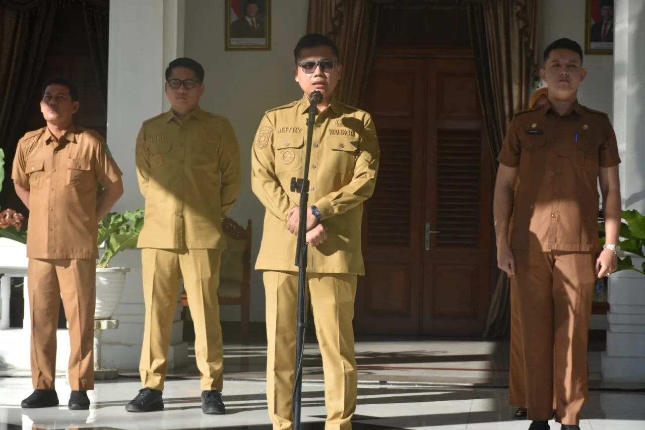 Pemko Langsa Gelar Apel Perdana Bersama Walikota Dan wawalkot