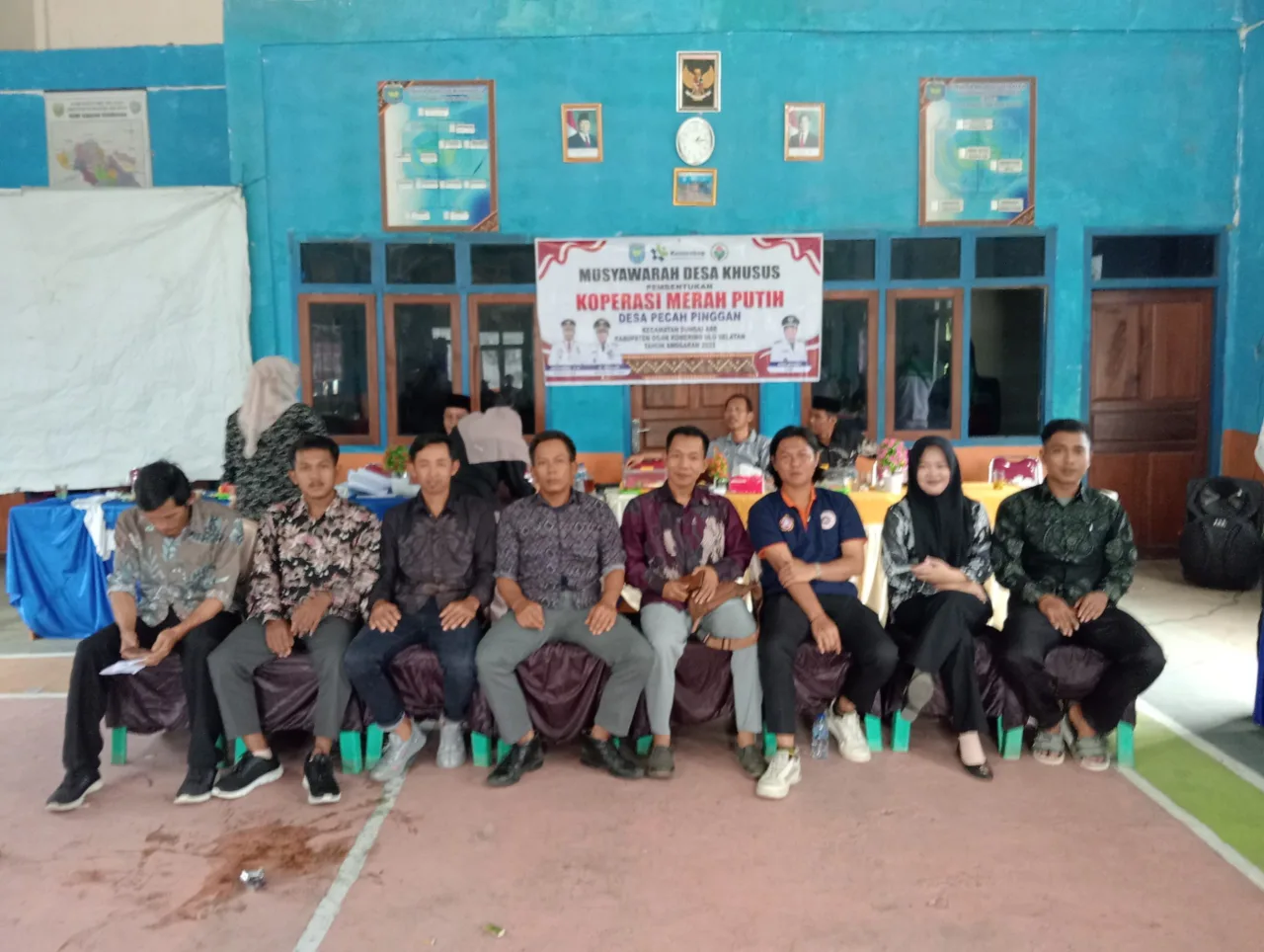 Desa Pecah Pinggan Sukses Musyawarah Pembentukan Koperasi Desa Merah Putih