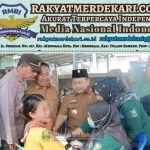 Wakil Bupati Pesisir Barat Tinjau Pemberian Vaksinisasi di Bangkunat
