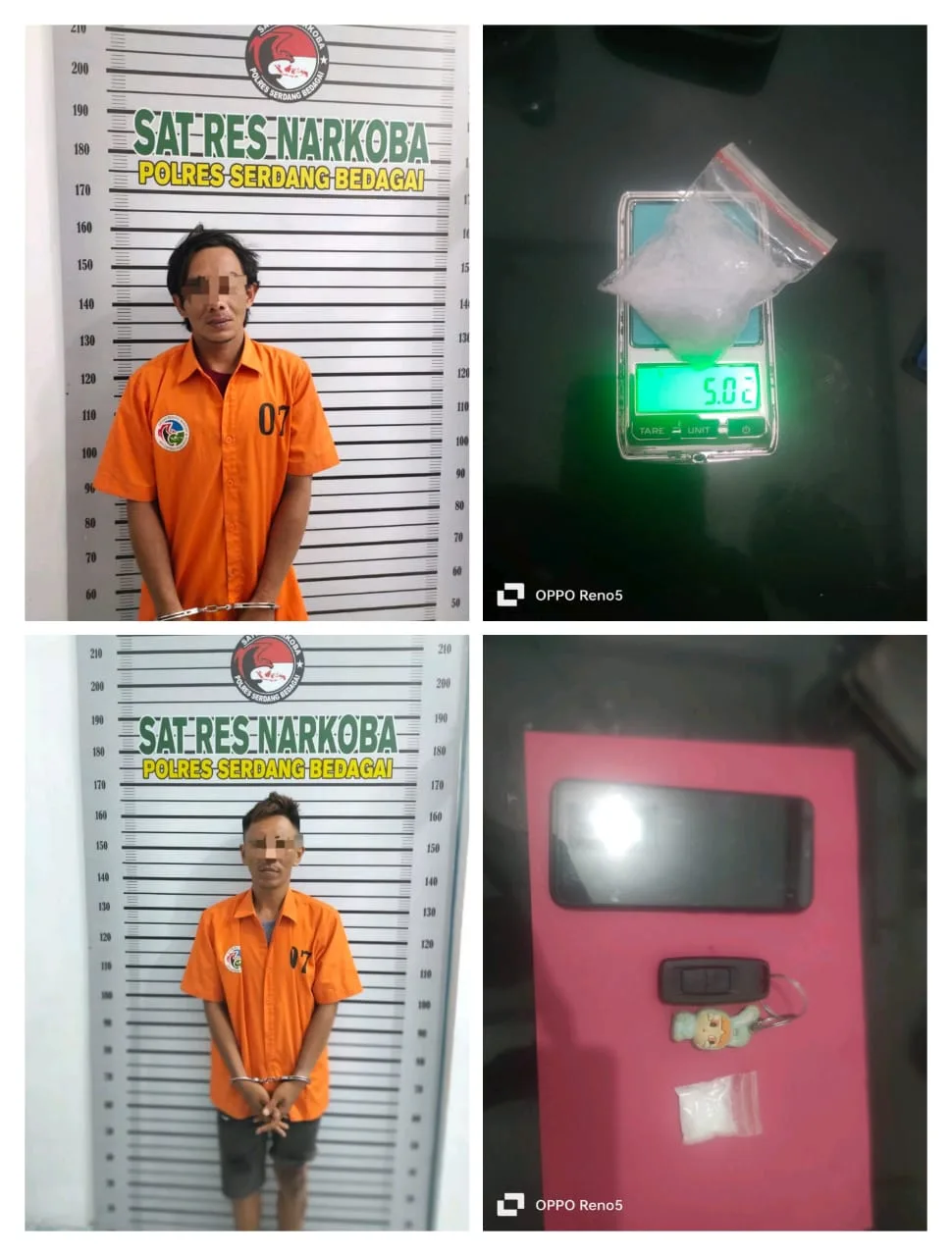 1 Orang DPO Dan 2 Pelaku lainnya Berhasil Di Borgol Sat Narkoba Polres Sergai