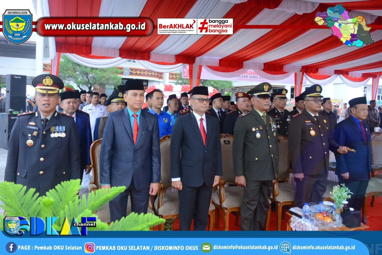 Bupati Abusama Membacakan Amanat Yang Menggaris Bawah Pentingnya Peran Polri Demi Mencapai Visi Indonesia Emas
