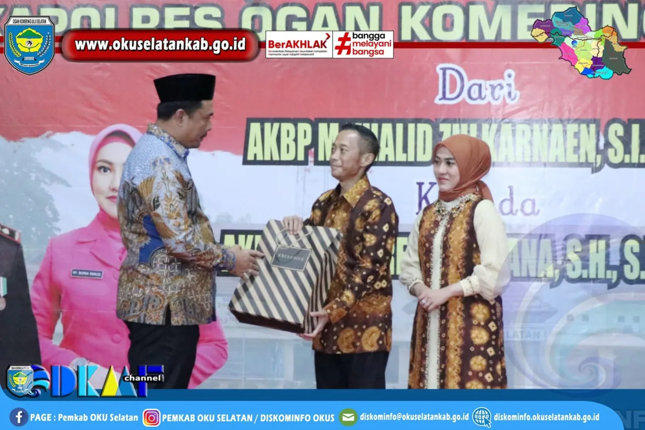 Abusama S.H Hadiri Malam Kisah Sambut Kapolres Oku Selatan