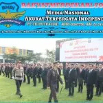 Puncak Hari Bhayangkara Ke-79, Polres Tulang Bawang Gelar Upacara dan Syukuran