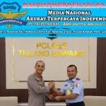 Kapolres Tulang Bawang Terima Kunjungan dan Silaturahmi Danlanud Pangeran M Bun Yamin Yang Baru Dilantik