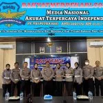 Ditlantas Polda Lampung Asistensi Bidang Regident Satlantas Polres Tulang Bawang Barat
