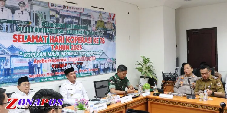 Pemerintah Pesisir Barat  Ikuti acara Peluncuran 80.000 Koperasi Desa Merah Putih