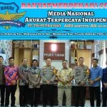 Kapolres Tulang Bawang Barat Terima Audiensi dari Kepala Kantor Pertanahan Tubaba