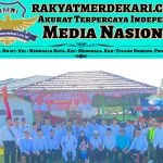 Pemerintah Pekon Siring Gading Gelar Upacara HUT RI Ke-80 Perlombaan hingga peratin bagikan Hadiah pada.setiap pemenang lomba