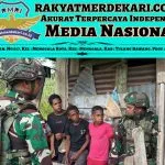 Anjangsana dan Menjalin Silaturahmi Satgas Yonif 521/DY di Distrik Benawa
