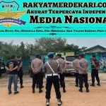 Meriah! Live Musik &amp; Mural HUT Komunitas Sontak Tabur, Polres Tulang Bawang Siaga Amankan Jalannya Acara