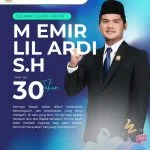 Kabiro media Rakyatmerdekari.co.id  Mengucapkan Selamat Ultah Ketua DPRD Pesisir Barat yang Ke -30