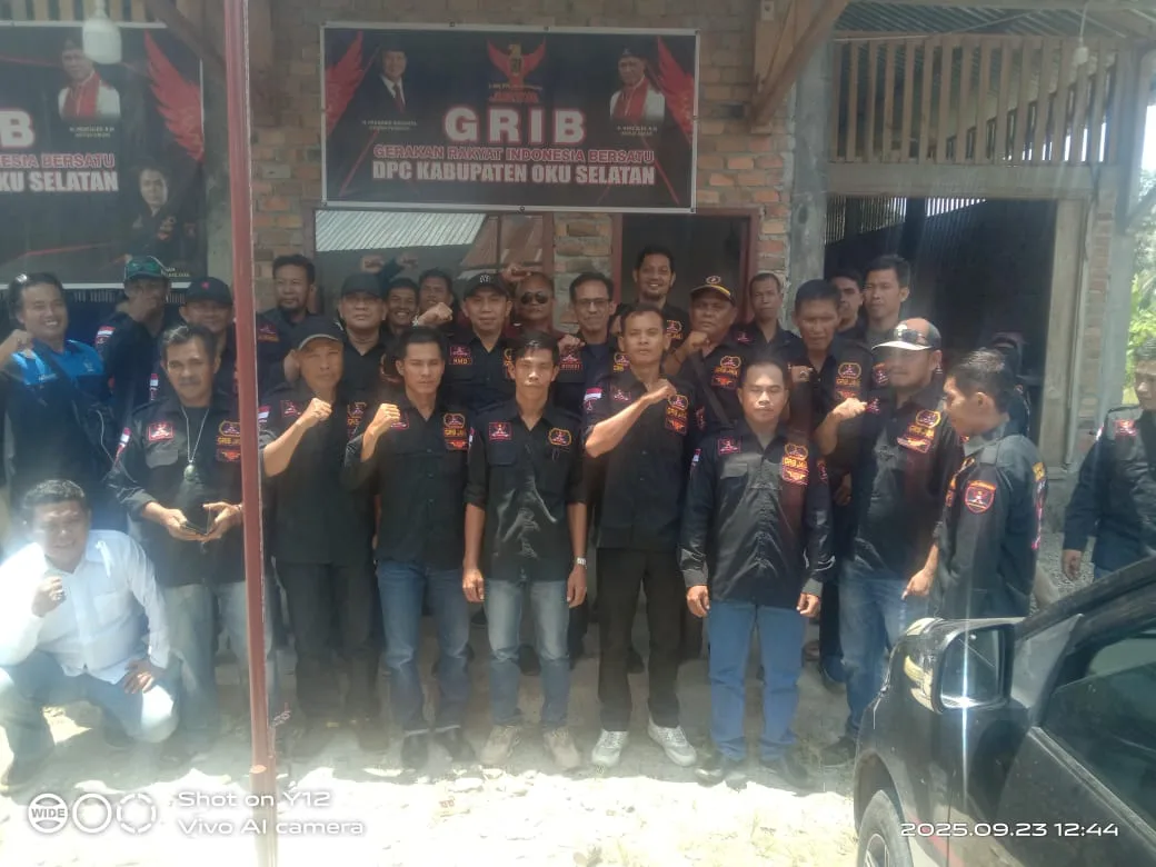 Deklarasi Dan Pengukuhan Ormas Grib Jaya DPC Kabupaten Oku selatan