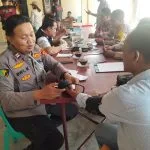 Dekatkan Pelayanan, Sidokkes Polres Tulang Bawang Periksa Kesehatan Personel di Polsek Banjar Agung