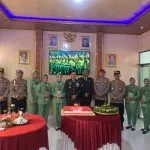 Wakapolres Tulang Bawang Beri Kejutan ke Kodim 0426 Tuba dalam Rangka HUT TNI ke-80