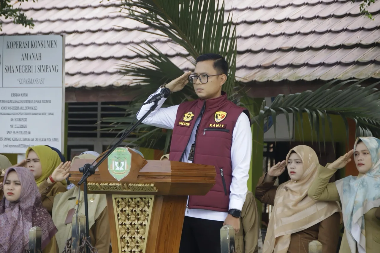 Sosialisasi Program Kapolres Oku Selatan Sadar Desa Digital Serta Bijak Dalam Bermedia Sosial
