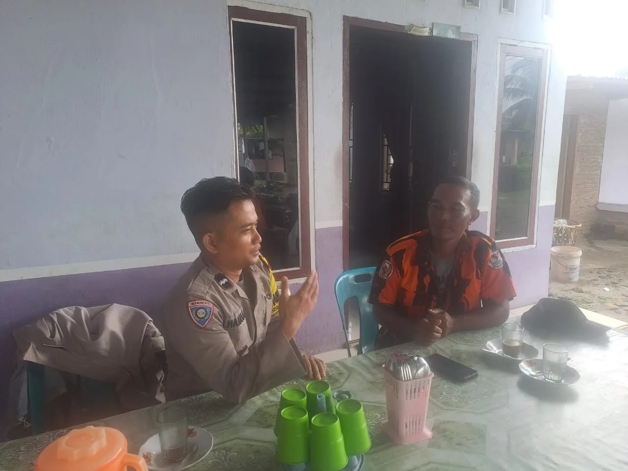 Sambang dan Cooling System, Polres Sergai Ajak Ormas Jaga Konduktivitas Jelang Satu Tahun Kepemimpinan Presiden Dan Wakil Presiden RI