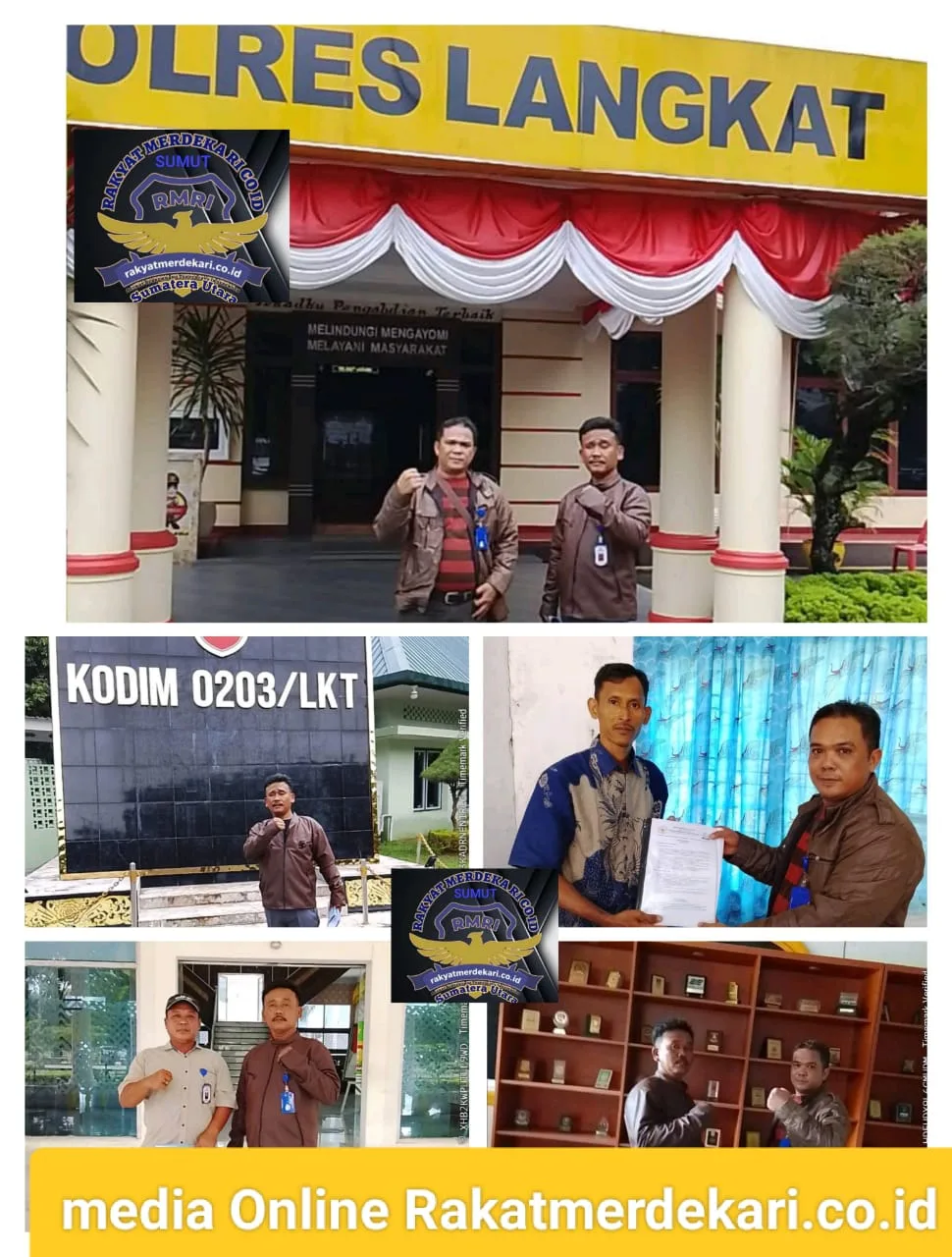 Tanpa Rasa Lelah, Ketua, Wakil Dan Seluruh Pengurus DPD LSM Langkat Bergerak Cepat ke Forkopimda