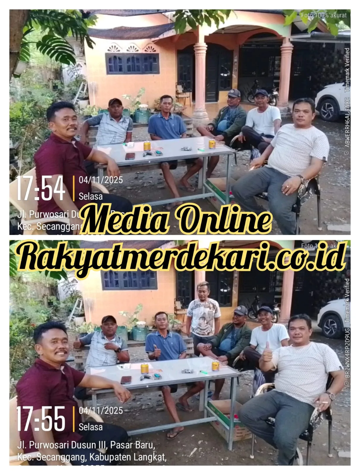 DPD GMAS Langkat Bersosialisasi ke Dua Tokoh Pemuda Tanjung Ibus, Menumbuhkan Minat Ber Olahraga Untuk Generasi Muda