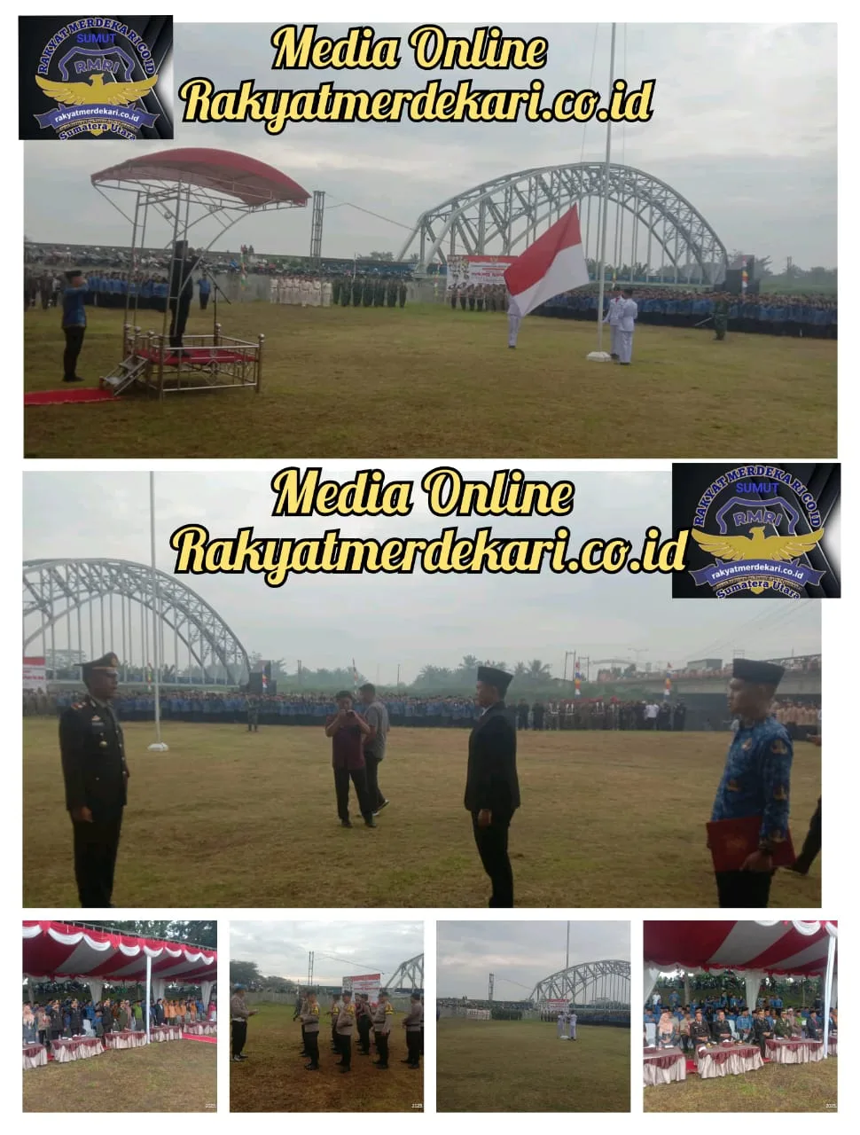 Peringati Hari Pahlawan, Polres Sergai Lakukan Pengamanan Pastikan Kelancaran Kegiatan Upacara