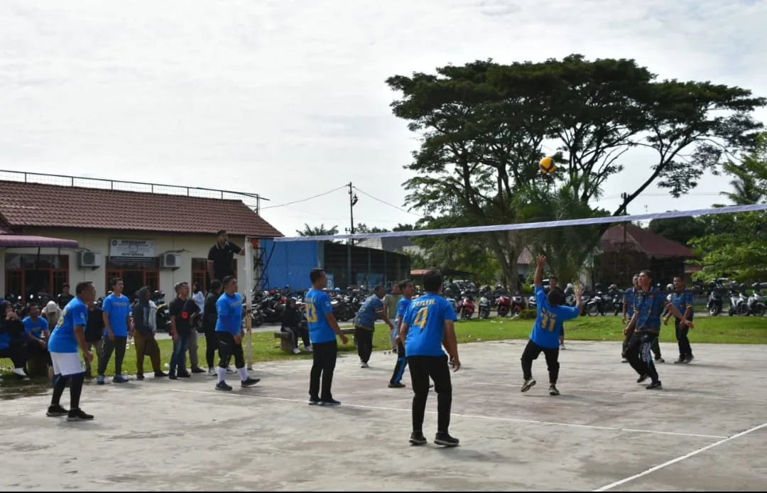 Pemko Langsa Gelar Turnamen Volley Antar Instansi Peringati HUT KORPRI Ke-54