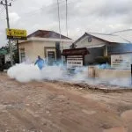 Polsek Dente Teladas Gerak Cepat! Markas Dan Sekitarnya Difogging Untuk Tangkal Dbd